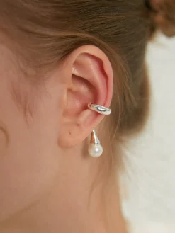 Hot 1pc Pearl Drop Ear Cuff Earrings|Accessories