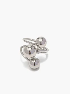Online 1pc Ball Open Ring Rings & Bracelets|Accessories