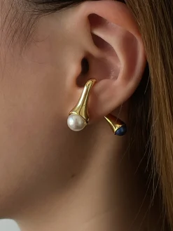 1pc Stacking Pearl en Earring Earrings|Accessories