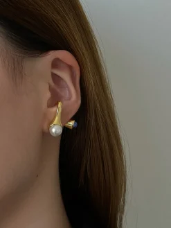 1pc Stacking Pearl en Earring Earrings|Accessories