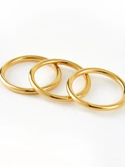 Online 3pcs Minimalist en Circle Ring Rings & Bracelets|Accessories