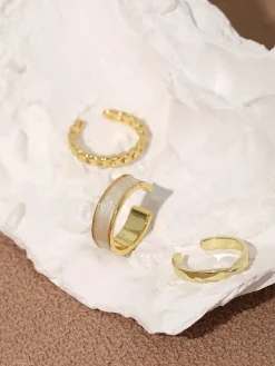 New 3pcs Round Luxury Rings Rings & Bracelets|Accessories