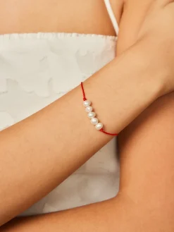 Discount Pearl Beaded String Lucky Bracelet Rings & Bracelets|Accessories