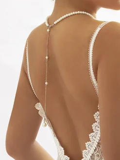 Sale Pearl Beaded Tassel Necklace Necklaces|Accessories