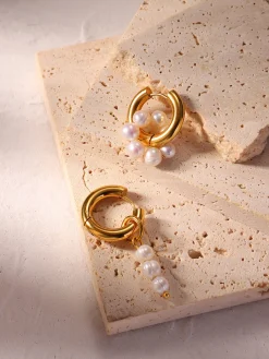 Discount Pearl of Joy Drop Earrings Earrings|Accessories