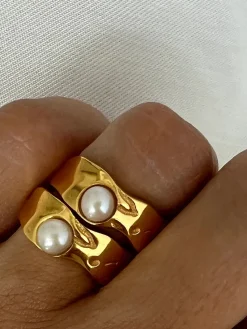 Clearance Pearl Of Joy Ring Rings & Bracelets|Accessories