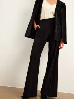 Outlet Piping Bootcut Pants Pants
