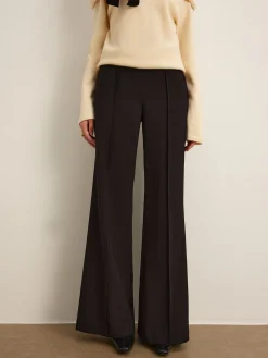 Outlet Piping Bootcut Pants Pants