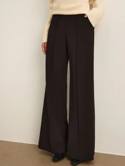 Outlet Piping Bootcut Pants Pants