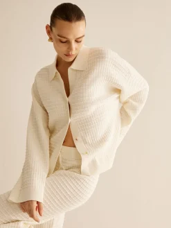 Plaid Button Down Lapel Cardigan Cardigans|Sweaters & Cardigans