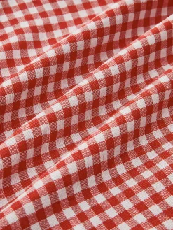 Hot Plaid Button Shorts Shorts|Bottoms