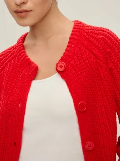 Plain Button Down Cardigan Cardigans|Sweaters & Cardigans