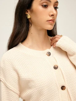 Clearance Plain Button Down Cardigan Cardigans|Sweaters & Cardigans