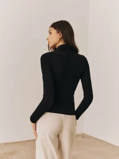 Discount Plain Criss Cross Pleated T-Shirt T-shirts|Tops