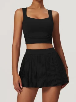 Discount Plain Jersey Active Tank Top Tank Tops & Camis|Activewear