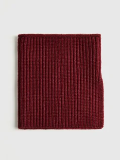 Outlet Plain Turtleneck Split Windproof Scarf Accessories