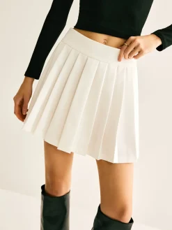 Outlet Pleated Mini Skirt Skirts|Matching Sets