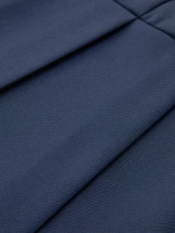 Pleated Panel Polo Dress Casual Dresses|Work Dresses