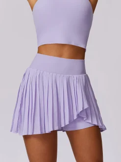 Sale Pleated Pockets Active Skirt Skirts|Activewear