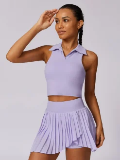 Sale Pleated Pockets Active Skirt Skirts|Activewear