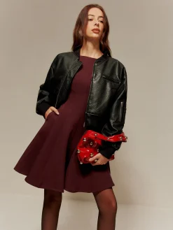 Sale Pleated Pockets Tank Short Dress Cocktail & Party Dresses|Short Dresses