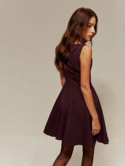 Pleated Pockets Tank Short Dress Cocktail & Party Dresses|Short Dresses