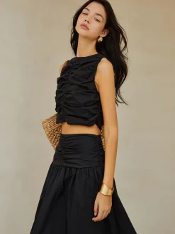 Best Pleated Skirt Set Skirt Sets|Long Sleeve Sets