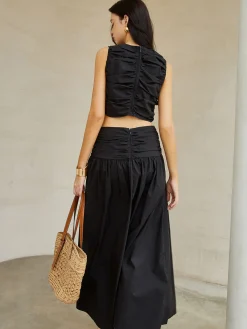 Best Pleated Skirt Set Skirt Sets|Long Sleeve Sets