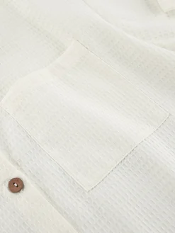 Pockets Button Up Shirt With Shorts Set Shorts Sets|Shorts