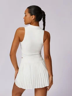 Outlet POLO Lapel Skinny Tank Top Tank Tops & Camis|Activewear