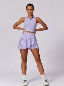 Outlet POLO Lapel Skinny Tank Top Tank Tops & Camis|Activewear