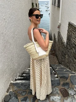 Printed Spaghetti Strap Long Dress Vacation Dresses|Summer Dresses