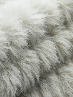 Outlet PU-Collar High Stretch Fuzzy Cardigan Cardigans|Sweaters & Cardigans