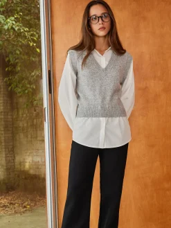 New Pullover 2 in 1 Sweater Sweater Tops|Sweaters & Cardigans