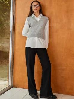 New Pullover 2 in 1 Sweater Sweater Tops|Sweaters & Cardigans