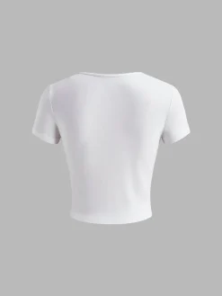 Online Pure Cotton Fruit Printed T-Shirt T-shirts|Tops