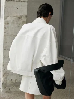 Hot Pure Cotton Polo Jacket Outerwear|Jackets
