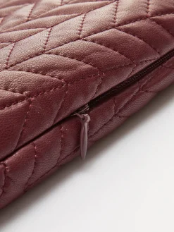 Quilted Faux Leather Skirt Skirts|Matching Sets