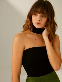 Online Racerback Halter Top Sweater Tops|Tank Tops & Camis
