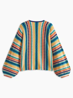 Discount Rainbow Loose Cardigan Cardigans|Sweaters & Cardigans