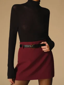 Online Regular A-Line Mini Skirt Without Belt Skirts|Matching Sets