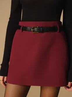 Online Regular A-Line Mini Skirt Without Belt Skirts|Matching Sets