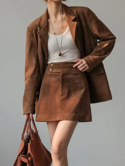 Hot Retro A-Line Mini Skirt Skirts|Matching Sets
