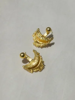 Clearance Retro Irregular Curved Stud Earrings Earrings|Accessories