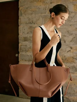 Sale Retro Large Capacity Dumpling Bag Bags