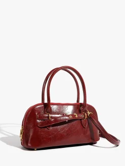 Retro Top Handle Zipper Bag Bags|Accessories