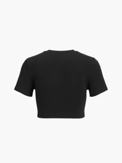 New Rhinestone Bow Decorated Top T-shirts|Tops