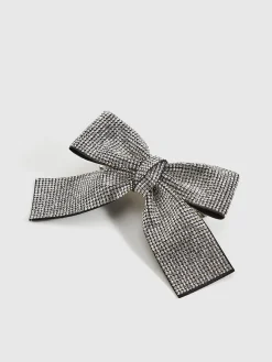New Rhinestone Bow Hair Clip Hair Claws & Hats|Accessories