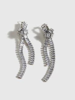 Discount Rhinestone Knotted Tassel Earrings Earrings|Accessories