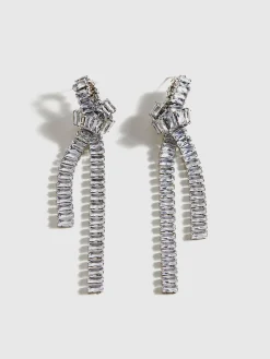 Discount Rhinestone Knotted Tassel Earrings Earrings|Accessories
